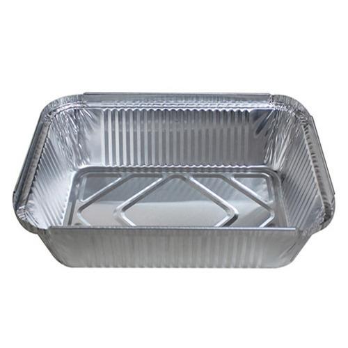 Kimia two-serving aluminum container with lid 210